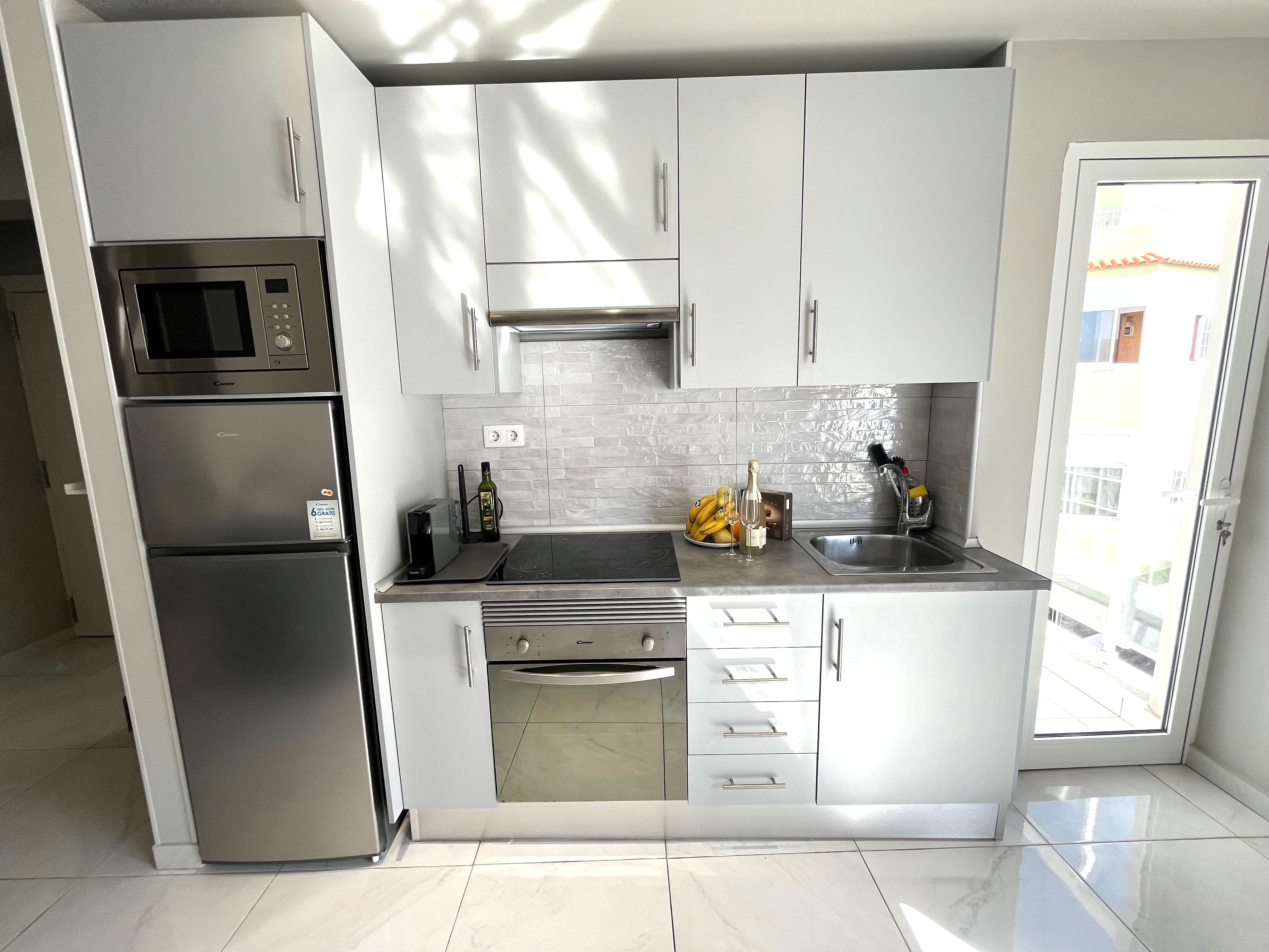 Bathroom with modern fixtures